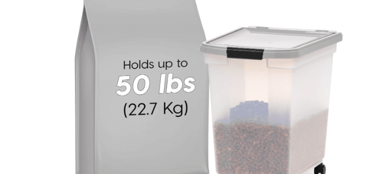 50 lb dog food storage containers
