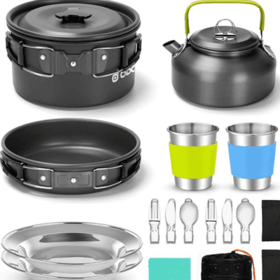 Best Camping Cookware Sets for Open Fire