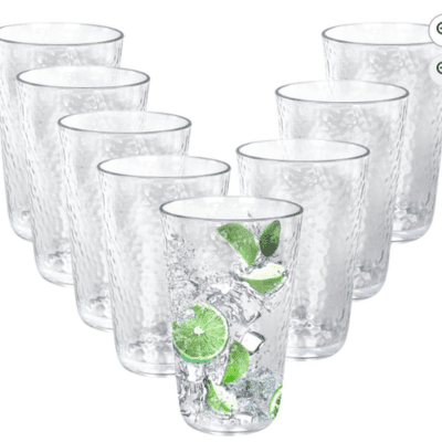 Plastic Tumblers and Highball Glasses