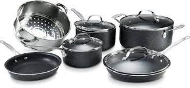 what is granite stone cookware made of