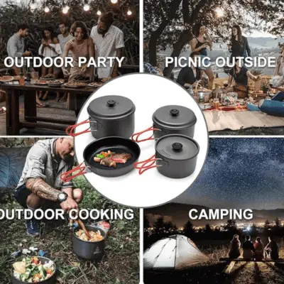 Best Aluminum Camping Cookware for Open Fire