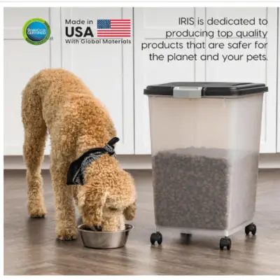 decorative dog food storage containers
