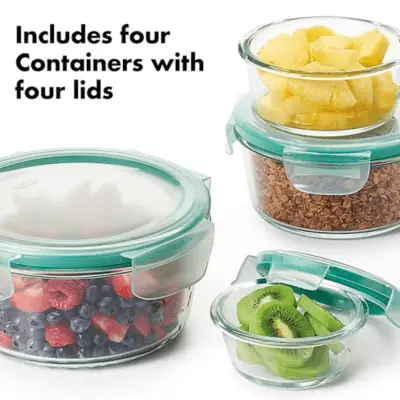 oxo glass food storage containers