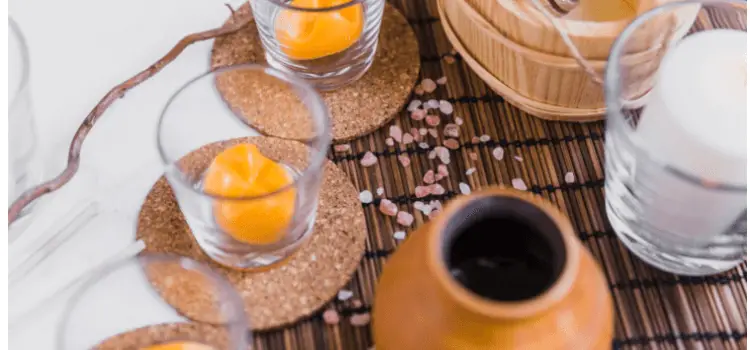 amber moon and stars glassware