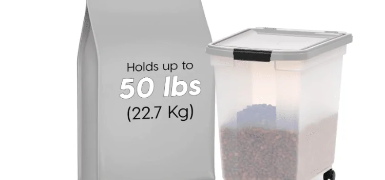 50 lb dog food storage containers