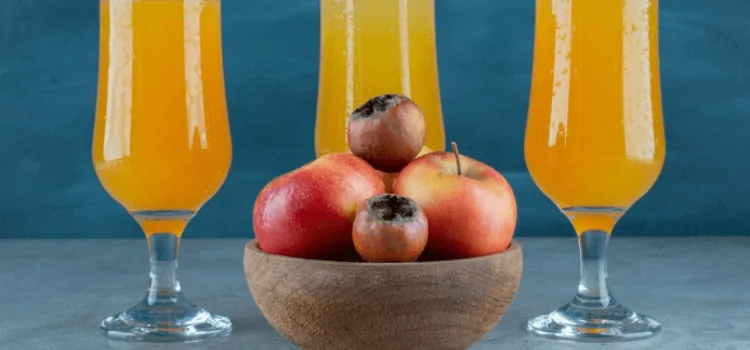 orange juice glasses vintage